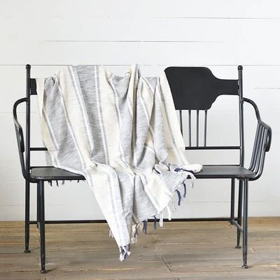 Fine Stripe Throw 70”