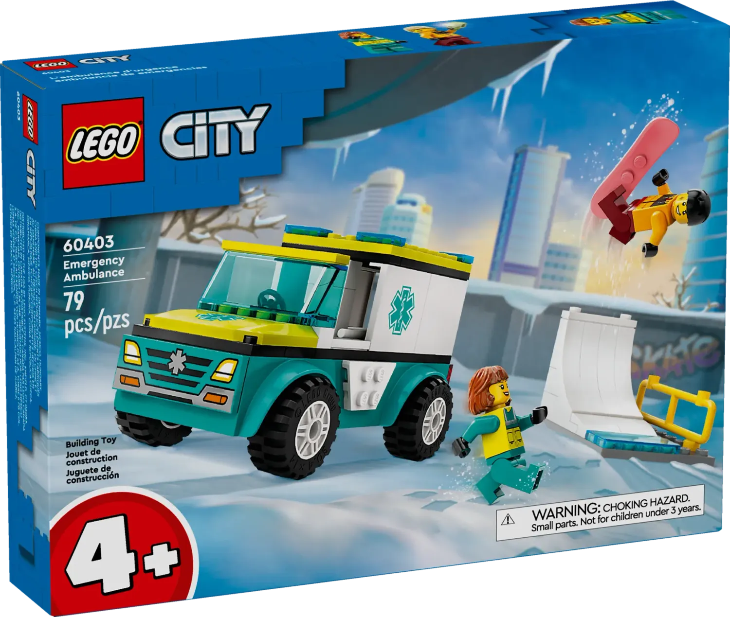 Emergency Ambulance and Snow LEGO