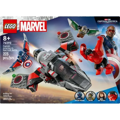 Marvel Captain America vs. Red Hulk Battle LEGO