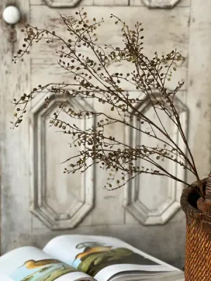 Churlish Leaves Spray 47” - Brown