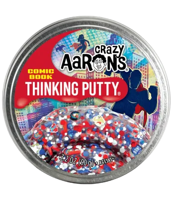 Comic Book 4&quot; Thinking Putty