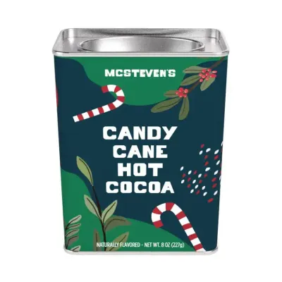 Floral Candy Cane Cocoa 8 oz