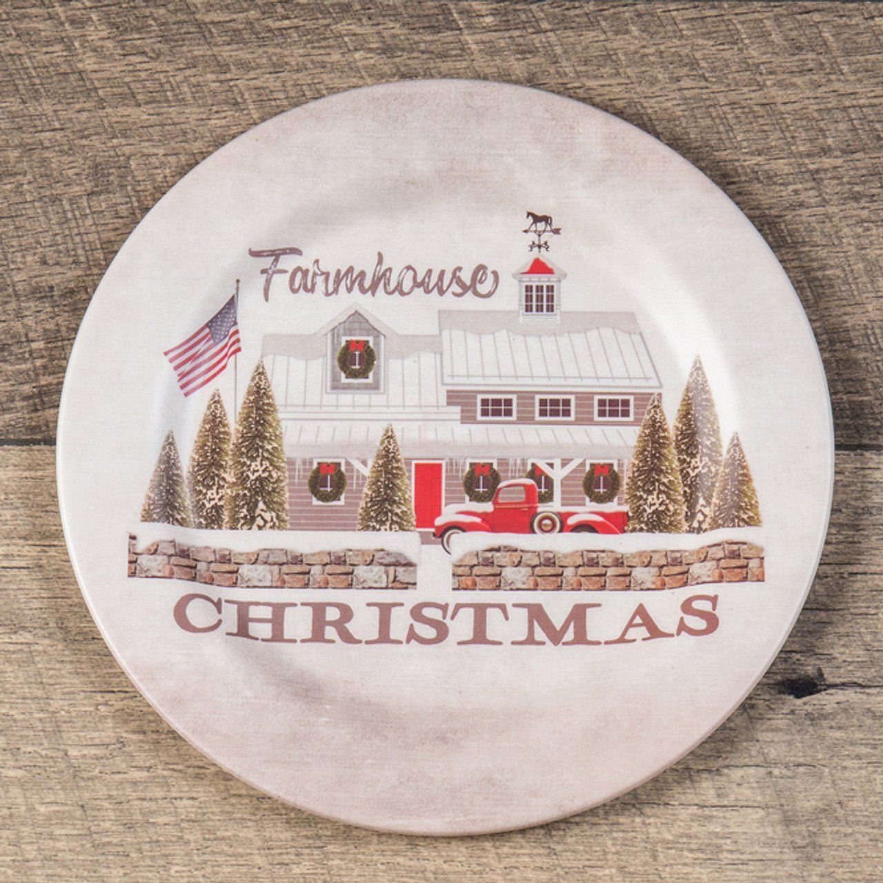 American Farmhouse Plate 10”