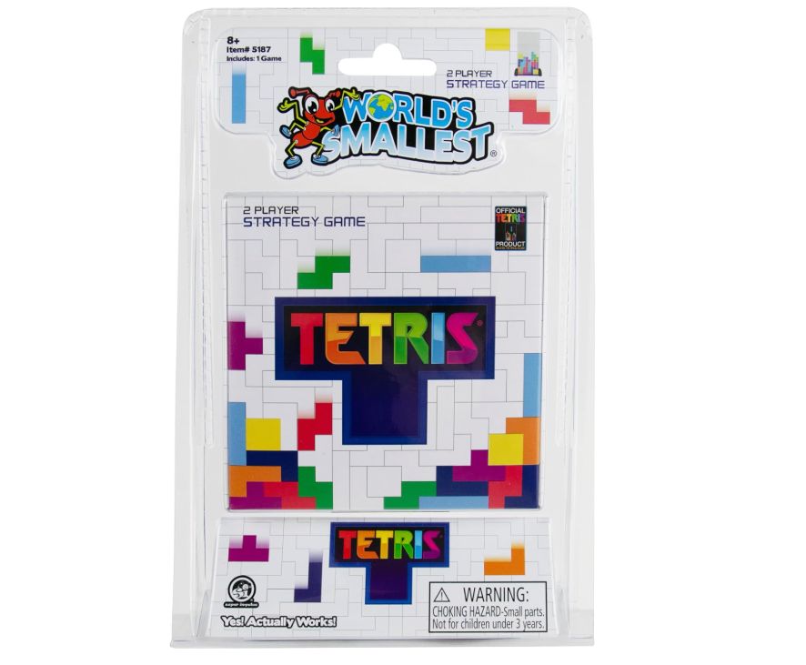 World&#39;s Smallest Tetris Game