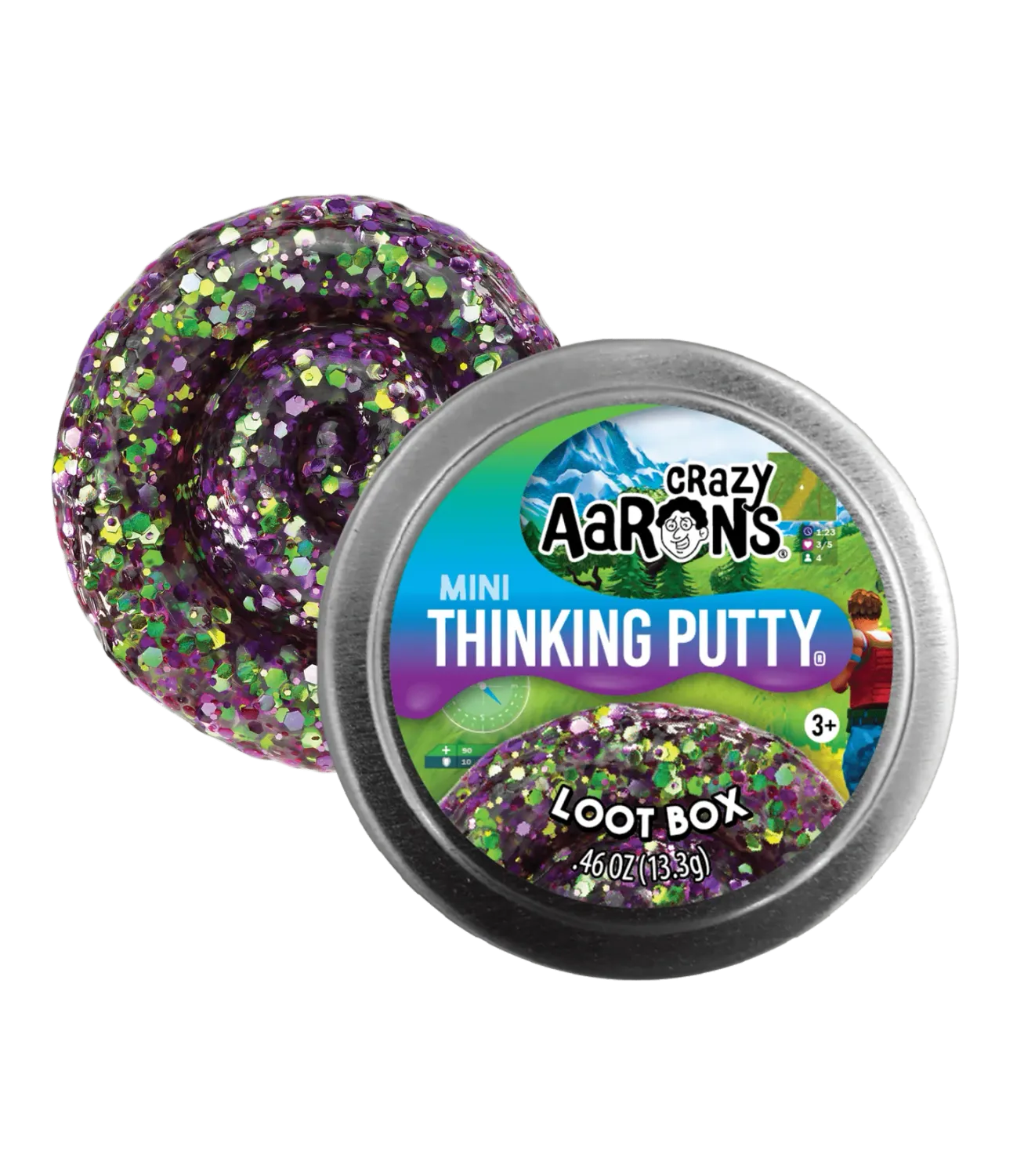 Loot Box Trend 2” Mini Thinking Putty