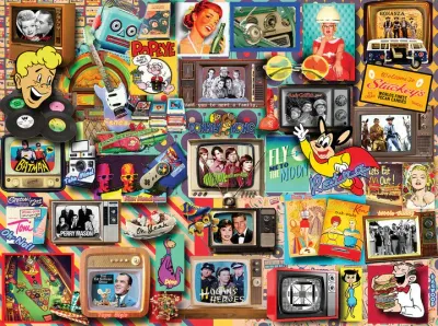 Retro Puzzle 500 pc