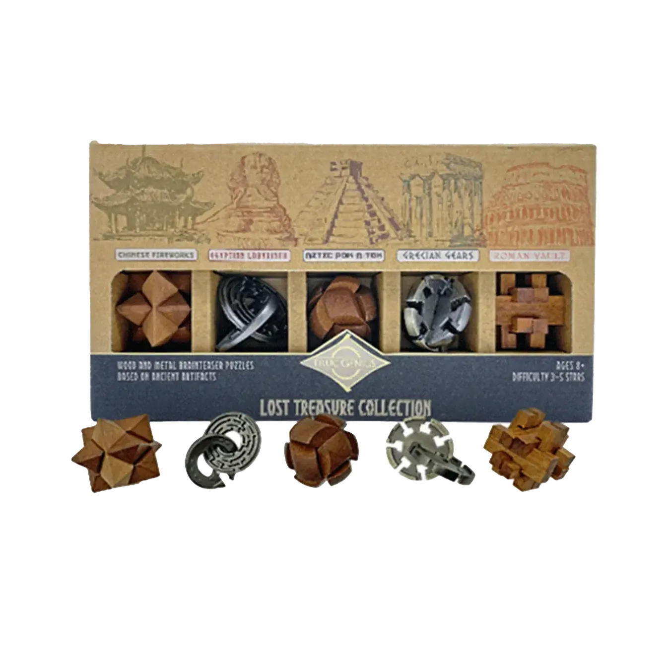 Lost Treasure Collection - 5-Pack of Brainteasers
