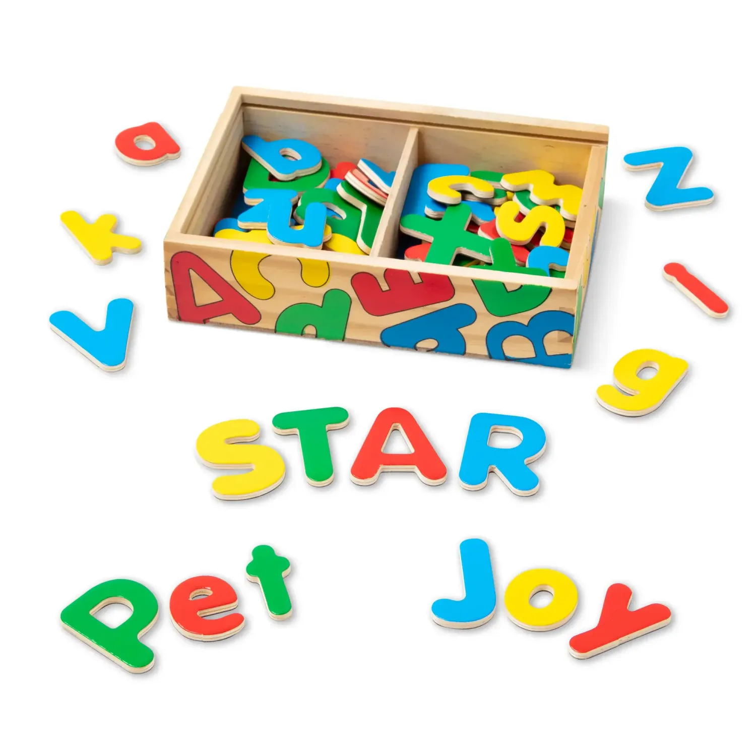 Wooden Alphabet Magnets