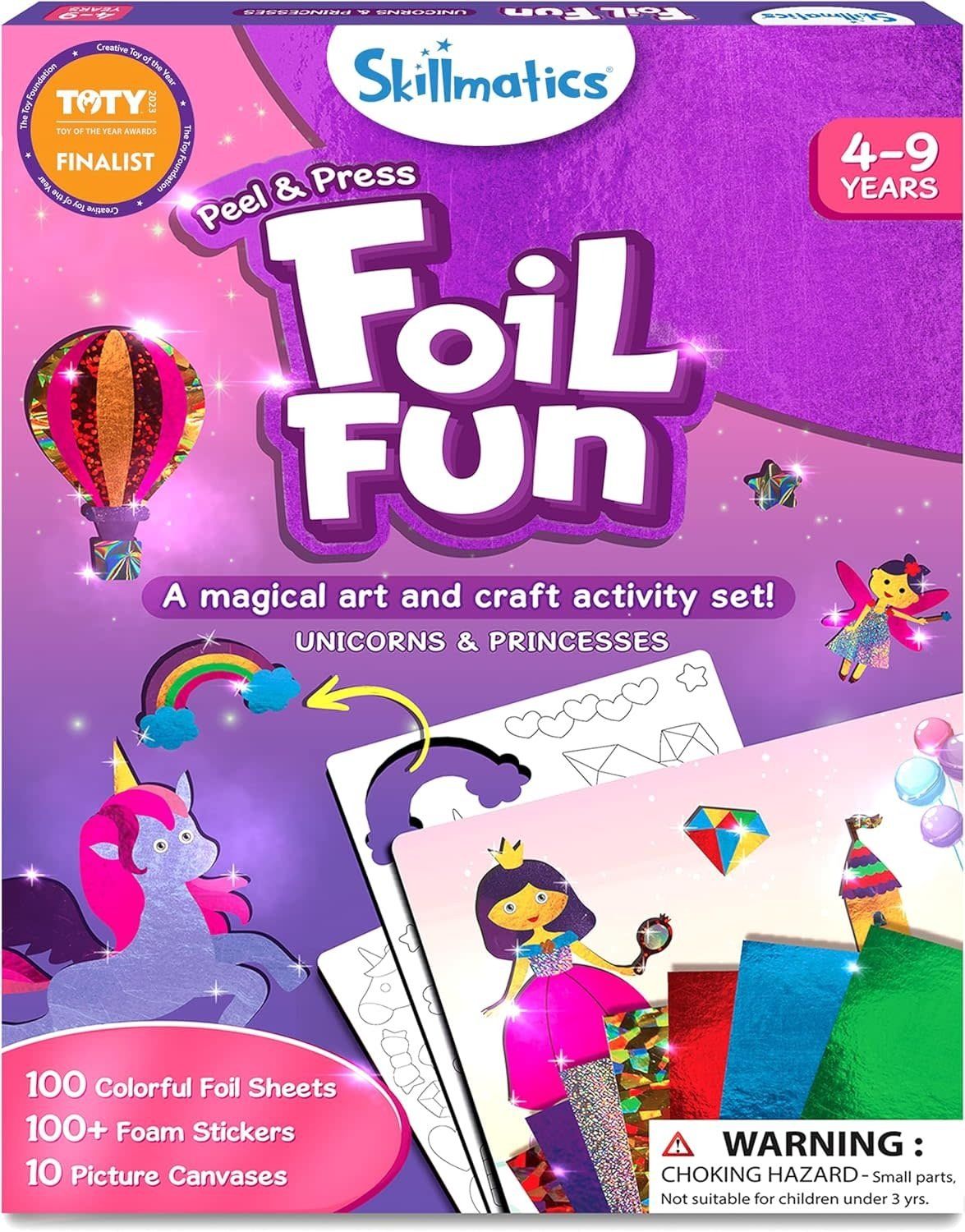 Unicorn and Princess Foil Fun