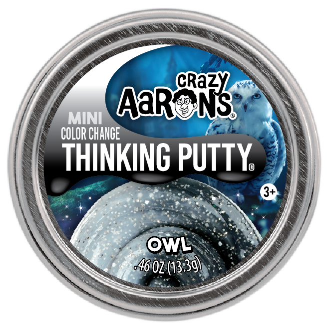 Owl 2” Mini Thinking Putty