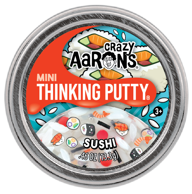 Sushi 2” Mini Thinking Putty