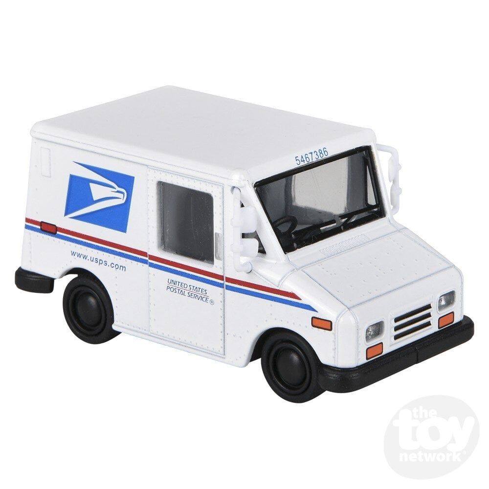 Pull Back Mini Postal Carrier Truck