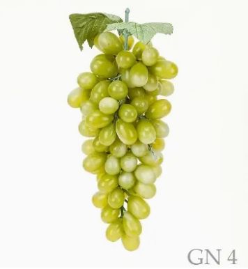 Artificial Faux Green Grapes