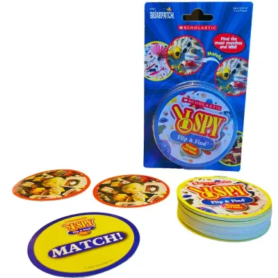 I Spy Flip &amp; Find Travel Tin Game