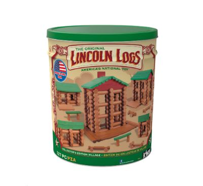 Lincoln Logs 100th Anniversary Tin