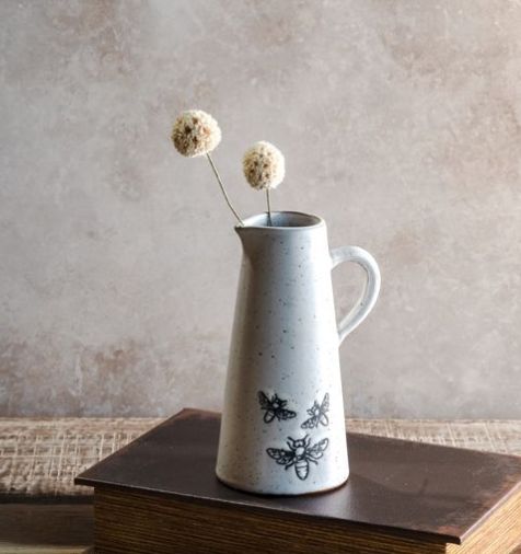 Bee Pattern Pitcher 5.5”