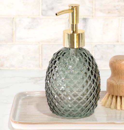 Grey Diamond Soap Pump