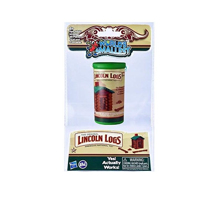 World&#39;s Smallest Lincoln Logs