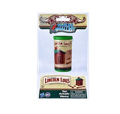 World&#39;s Smallest Lincoln Logs