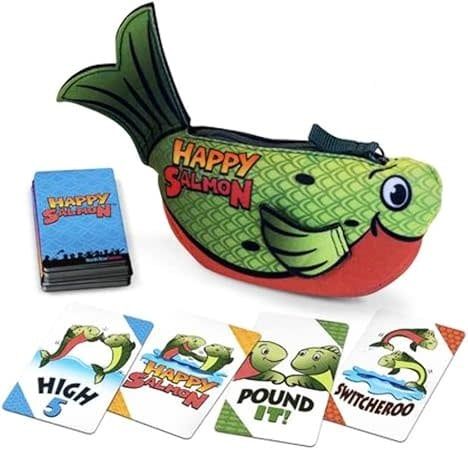 Happy Salmon Green Fish