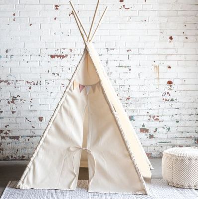 Natural Fabric Teepee