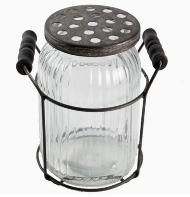 Glass Jar w/ Lid for Florals