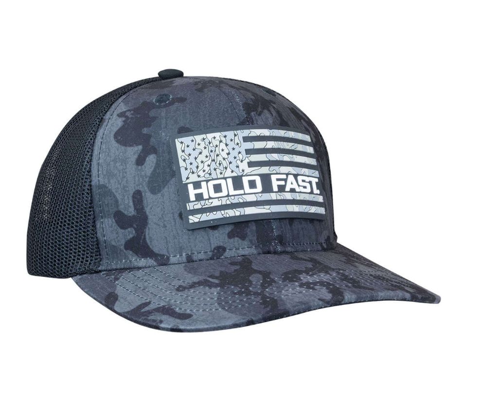 Dark Grey Desert Camo Hold Fast Cap