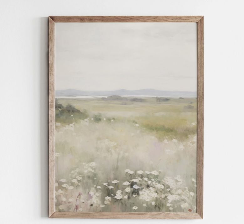 Spring Landscape Art Print 11x14