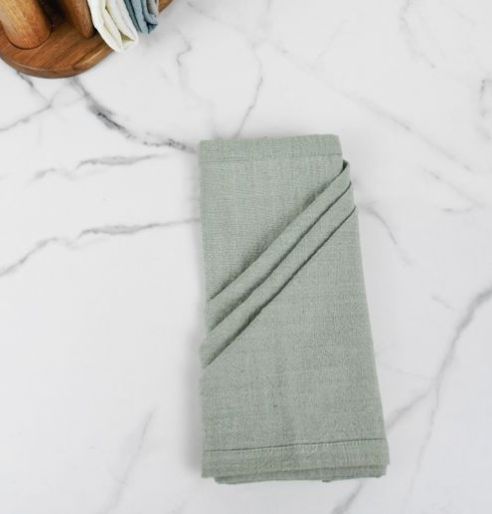 Celery Cotton Napkin Set of 4
