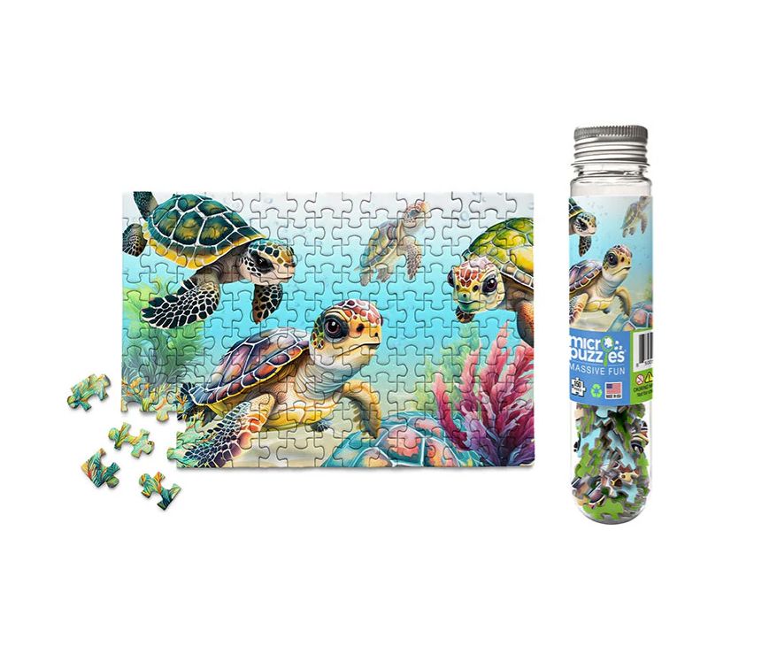 Flippin Awesome Sea Turtles Micro Puzzle