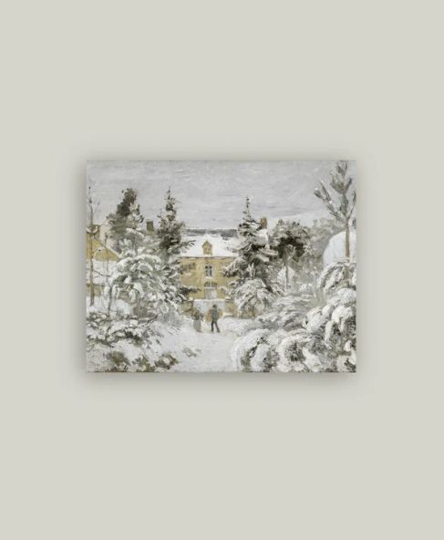 Snowy Stroll Artist Board 14x11”