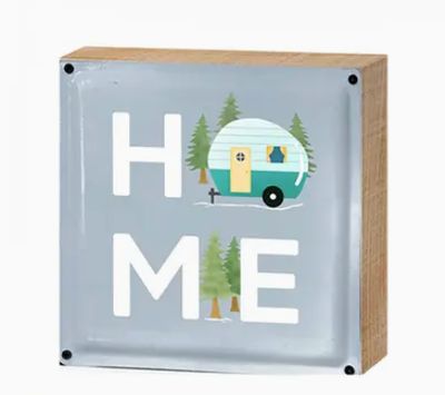 HOME Camper Sign 6”