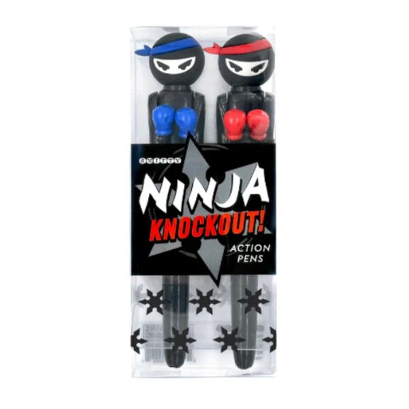 Ninja Knockout Action Pen 2 pk