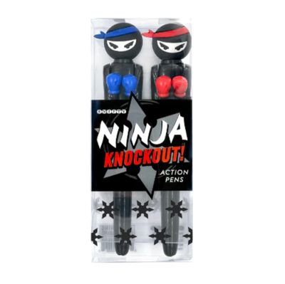 Ninja Knockout Action Pen 2 pk