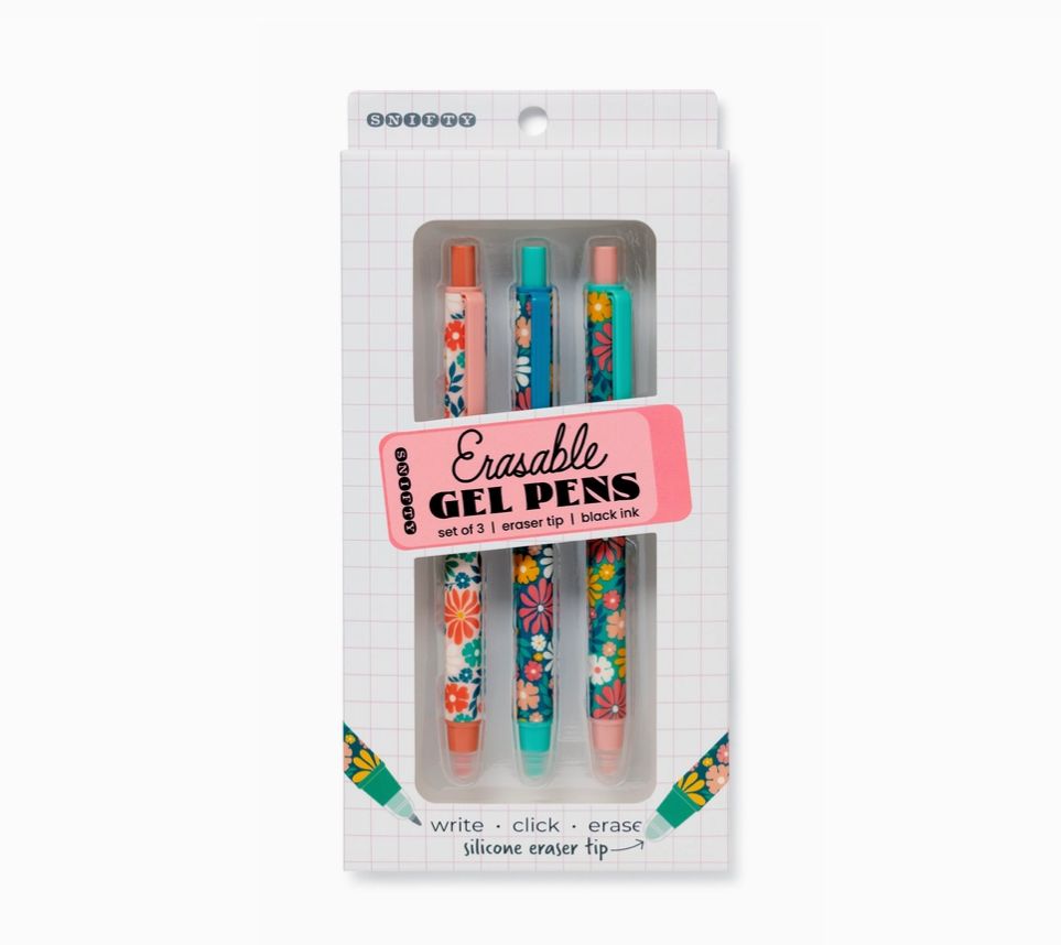 Erasable Pen Bloom 3 pk