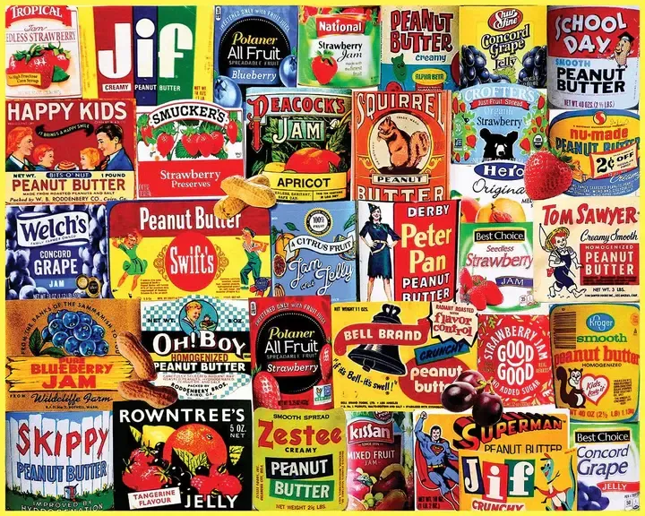 Peanut Butter &amp; Jelly Puzzle 1,000 pc
