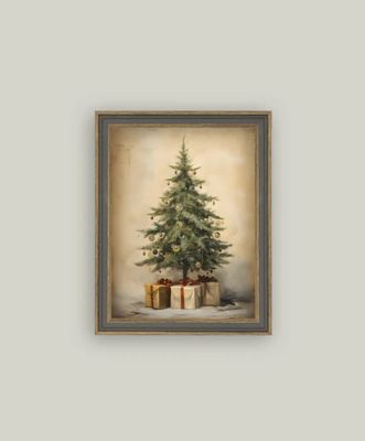 Christmas Tree with Presents 7x9”