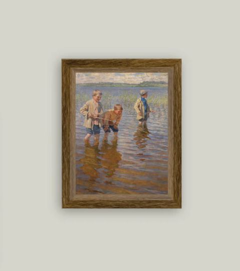 Mid-Day Fishing Sign 7 x 9”