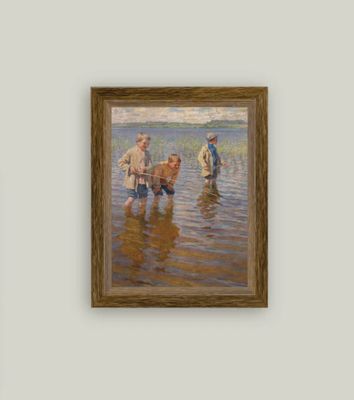 Mid-Day Fishing Sign 7 x 9”