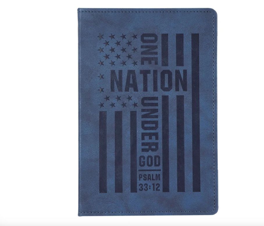 One Nation Hold Fast Blue Journal