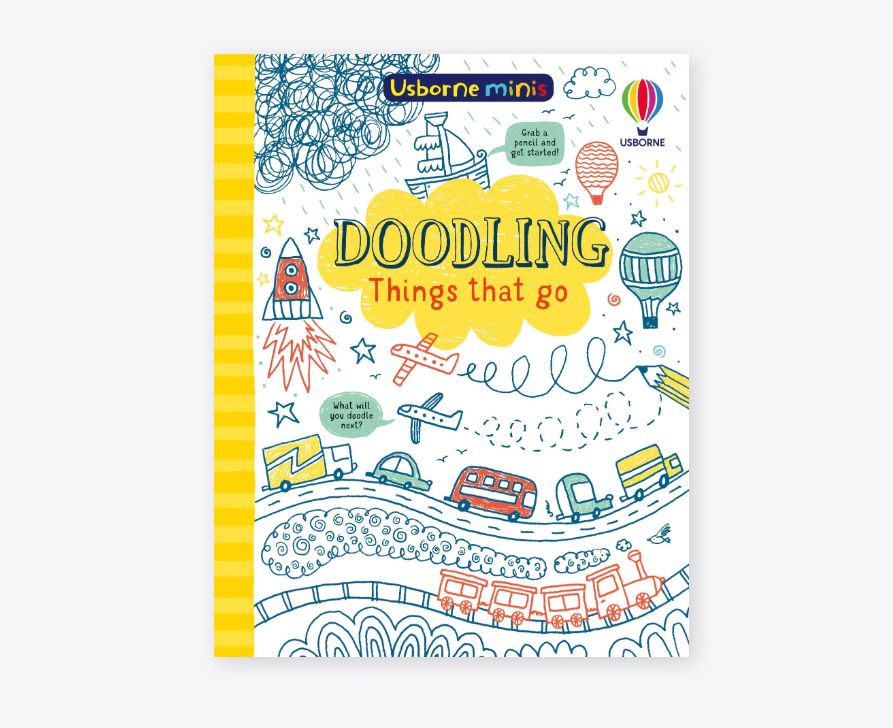 Usborne Mini Activities - Doodling Things That Go