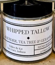 Lavender Tea Tree &amp; Geranium Whipped Tallow Balm
