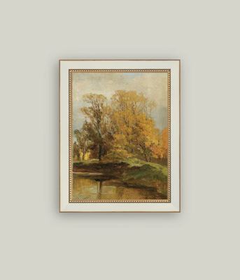 Autumn Study Sign 7 x 9”