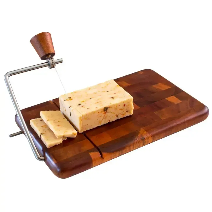 Acacia Charcuterie Board with Cheese Slicer