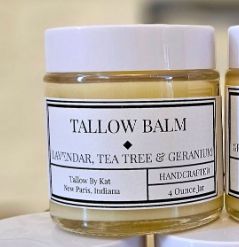 Lavender Tea Tree Geranium Tallow Balm