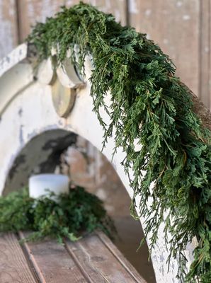 Emerald Falls Garland 6’