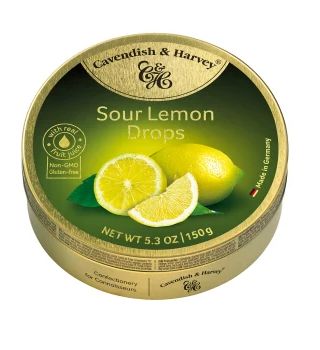 Cavendish Fruit Tin - Lemon 5.3 oz Tin