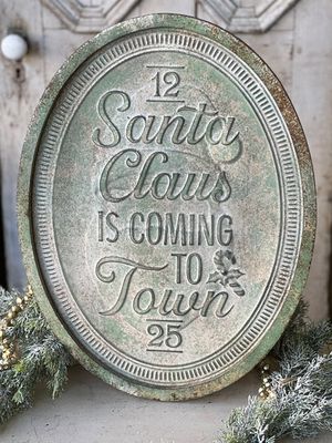 Santa Claus is Coming to Town 25.5 x 18.5”