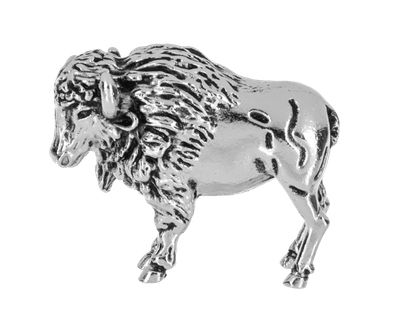 Brave Buffalo Charm