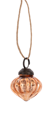 Copper Mercury Onion Shape Ornament